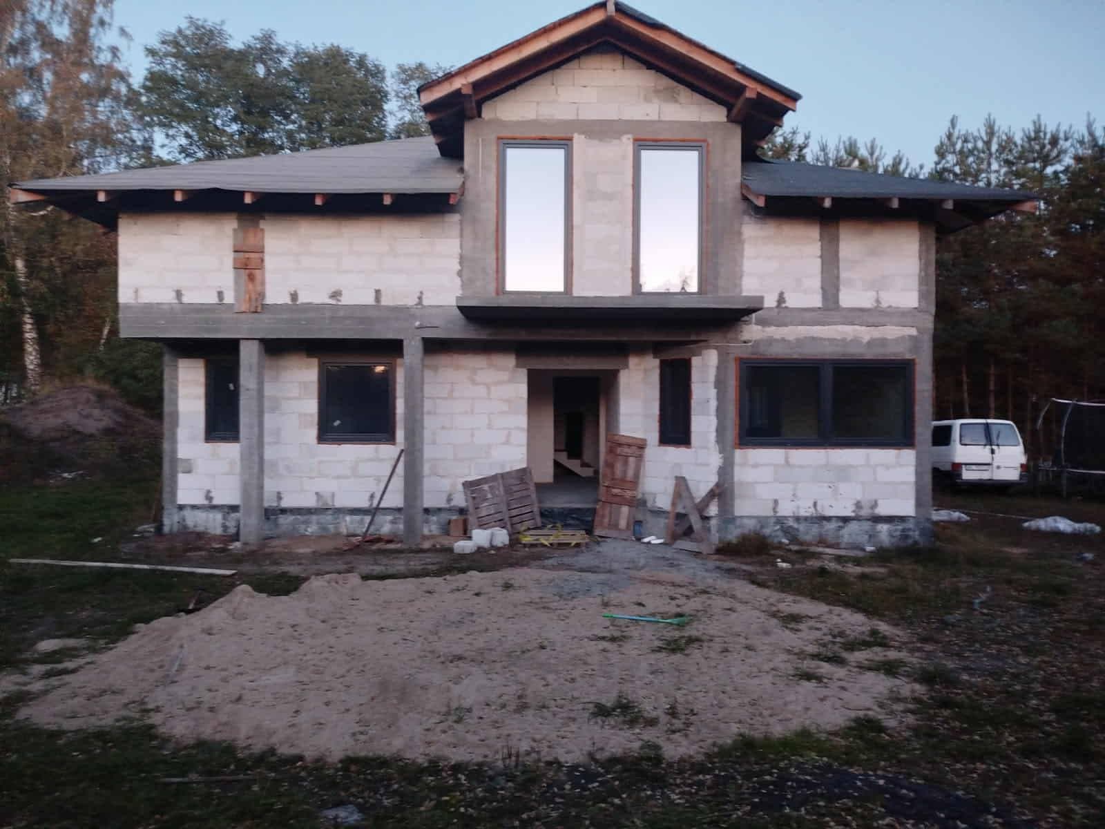 Original front facade before contemporary AI transformation